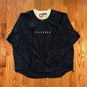 Colorado Buffaloes Nike Vintage Pullover Windbreaker Size 2XL